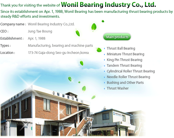 Thrust Ball Bearings
