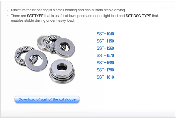 Thrust Ball Bearings