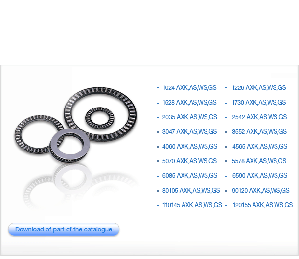 Thrust Needle Roller Bearings